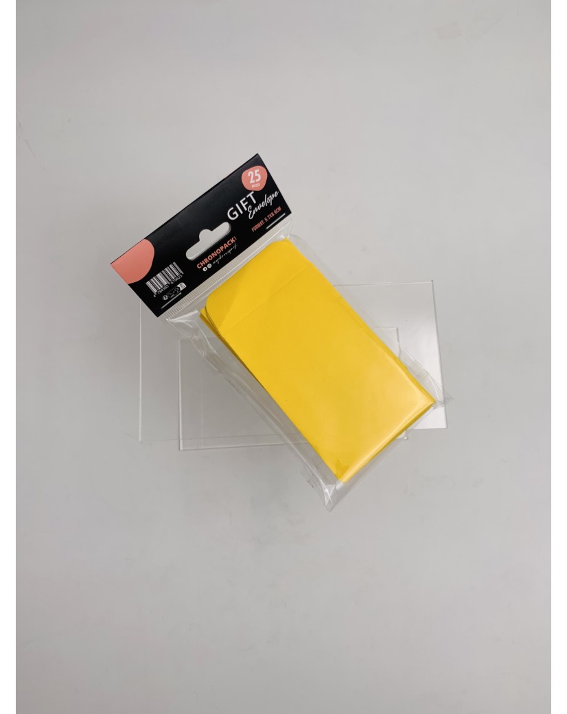Gift Envelope - Jaune foncé XS