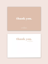 Thank you card "BRUXELLES