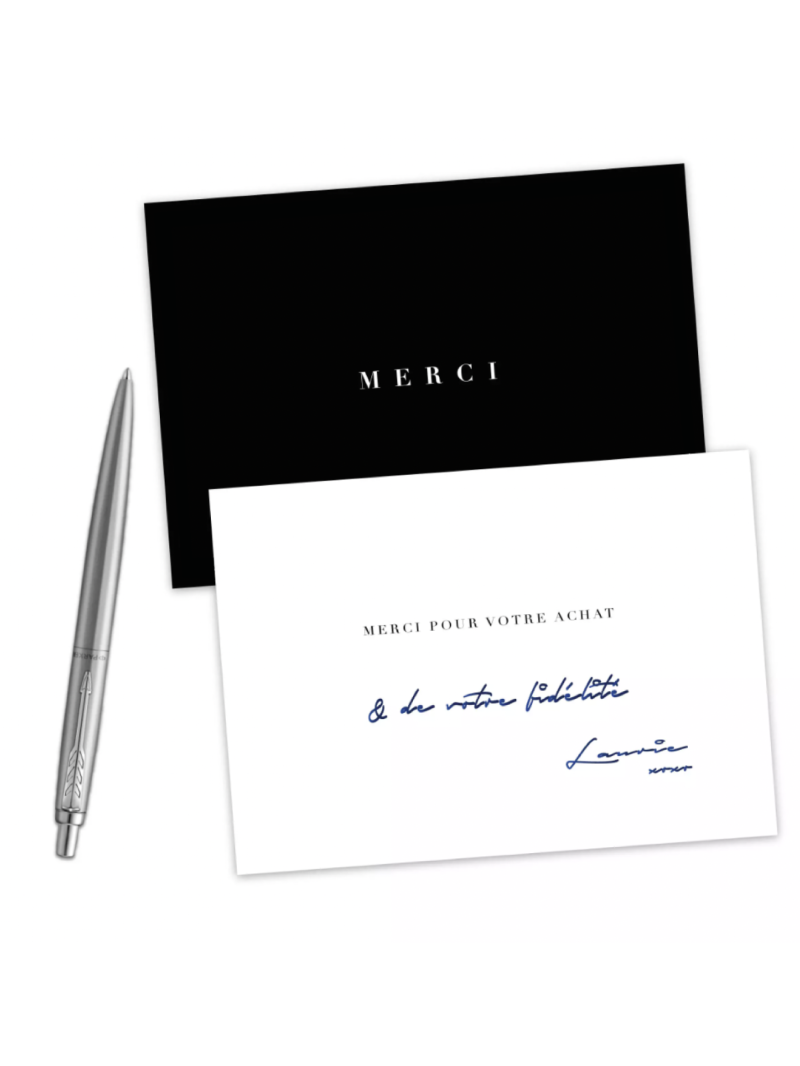 Carte de remerciement "SIDNEY"