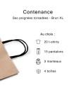 Bolsa Kraft XL Asas Negras – Tu Aliada Pro Para Formatos Grandes
