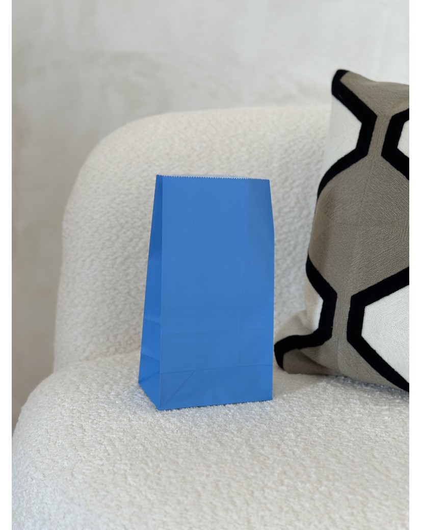 Paper Bag - Electric Blue M