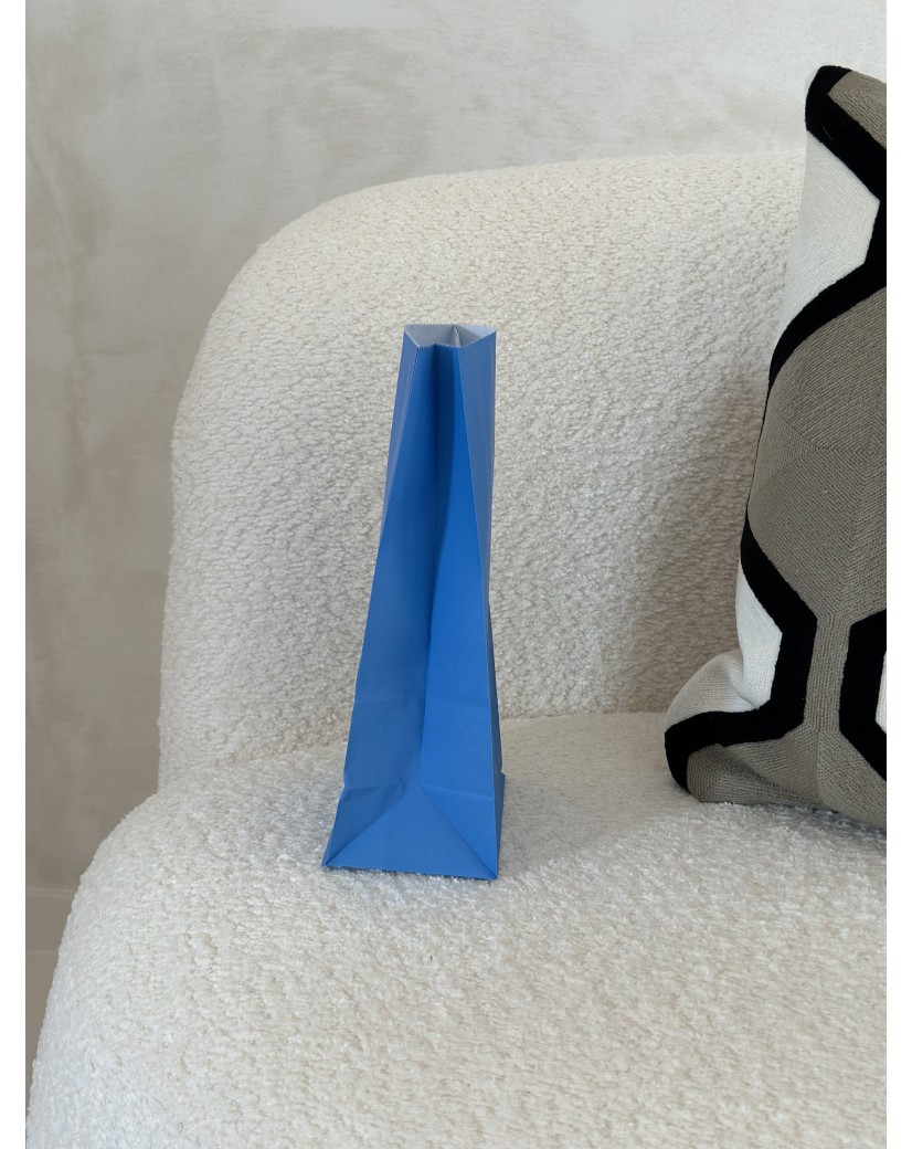 Paper Bag - Electric Blue M