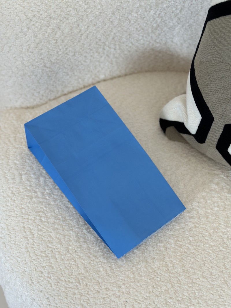 Paper Bag - Electric Blue M