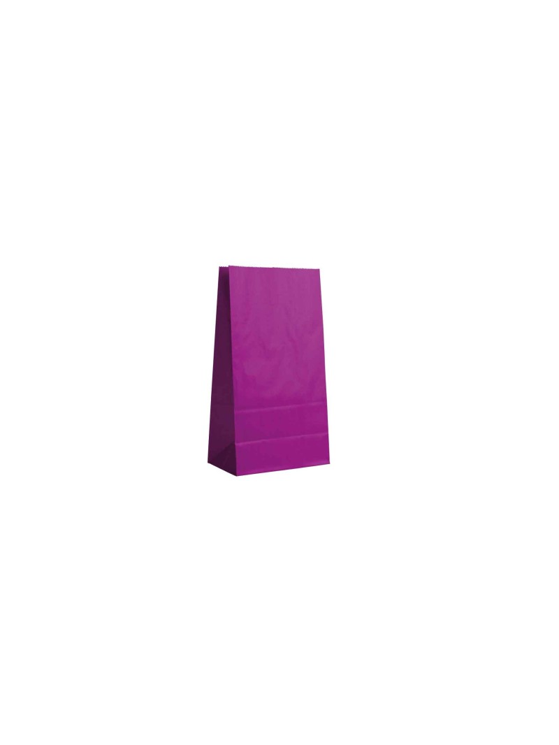 Papieren Tas - Paars M
