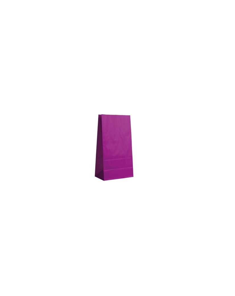 Papieren Tas - Paars M