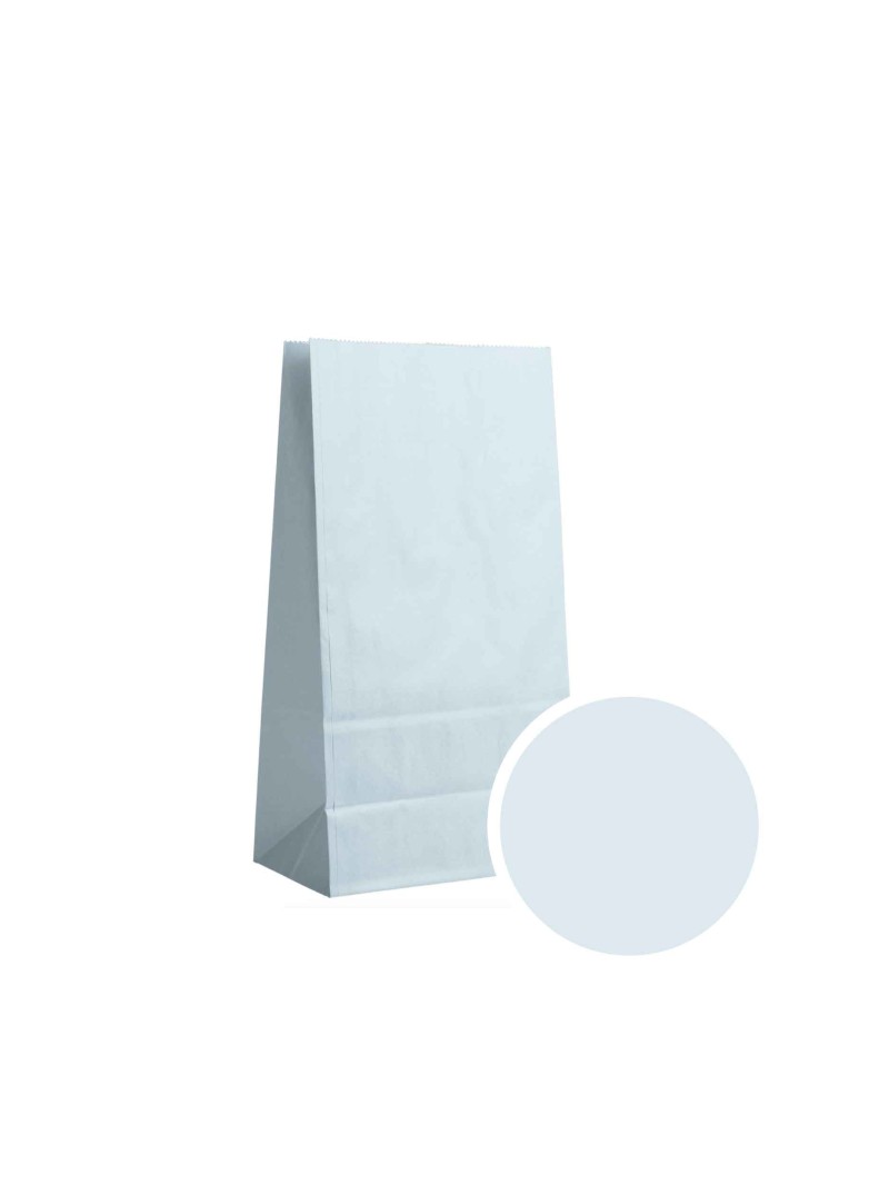 Papieren tas – Pastelblauw S