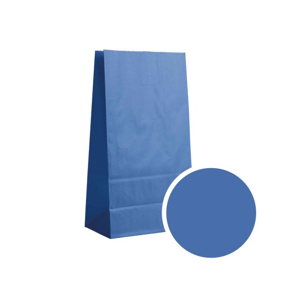 Papieren Tas - Elektrisch Blauw M