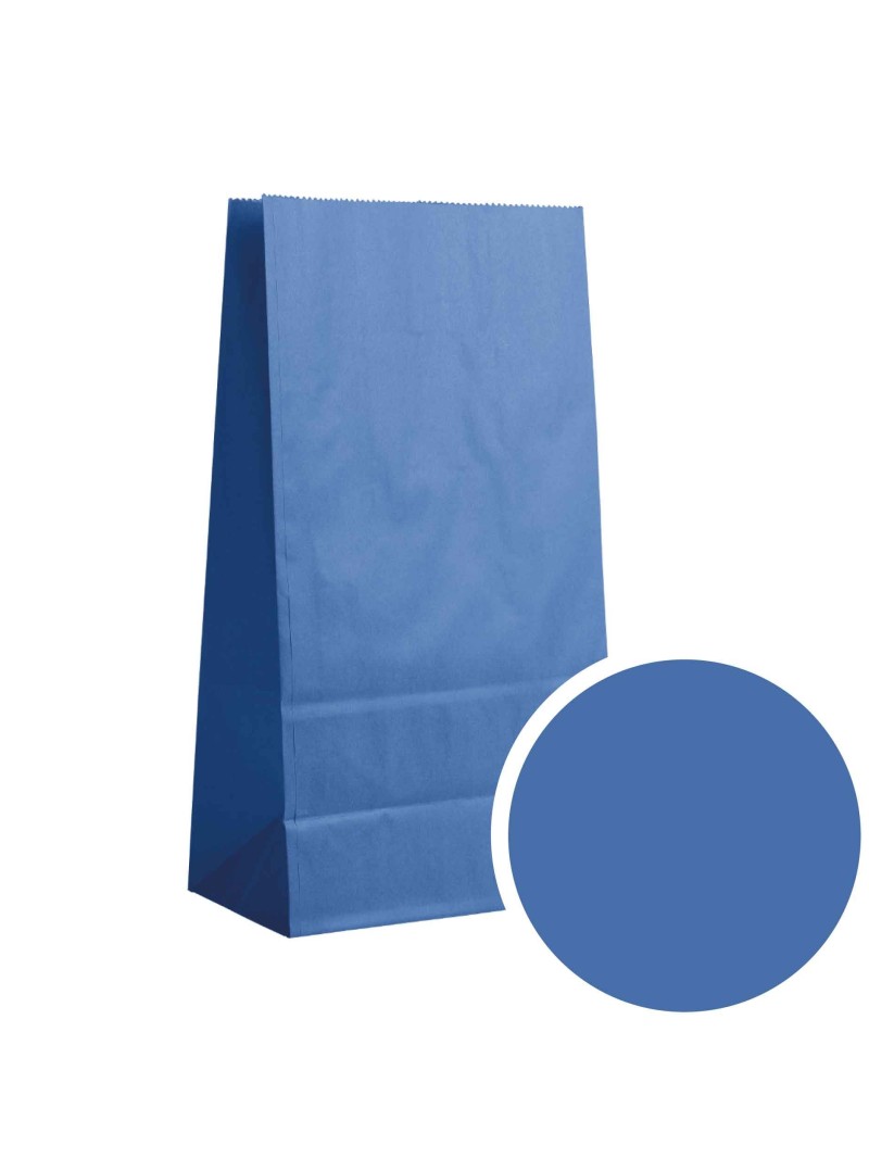 Paper Bag - Electric Blue M