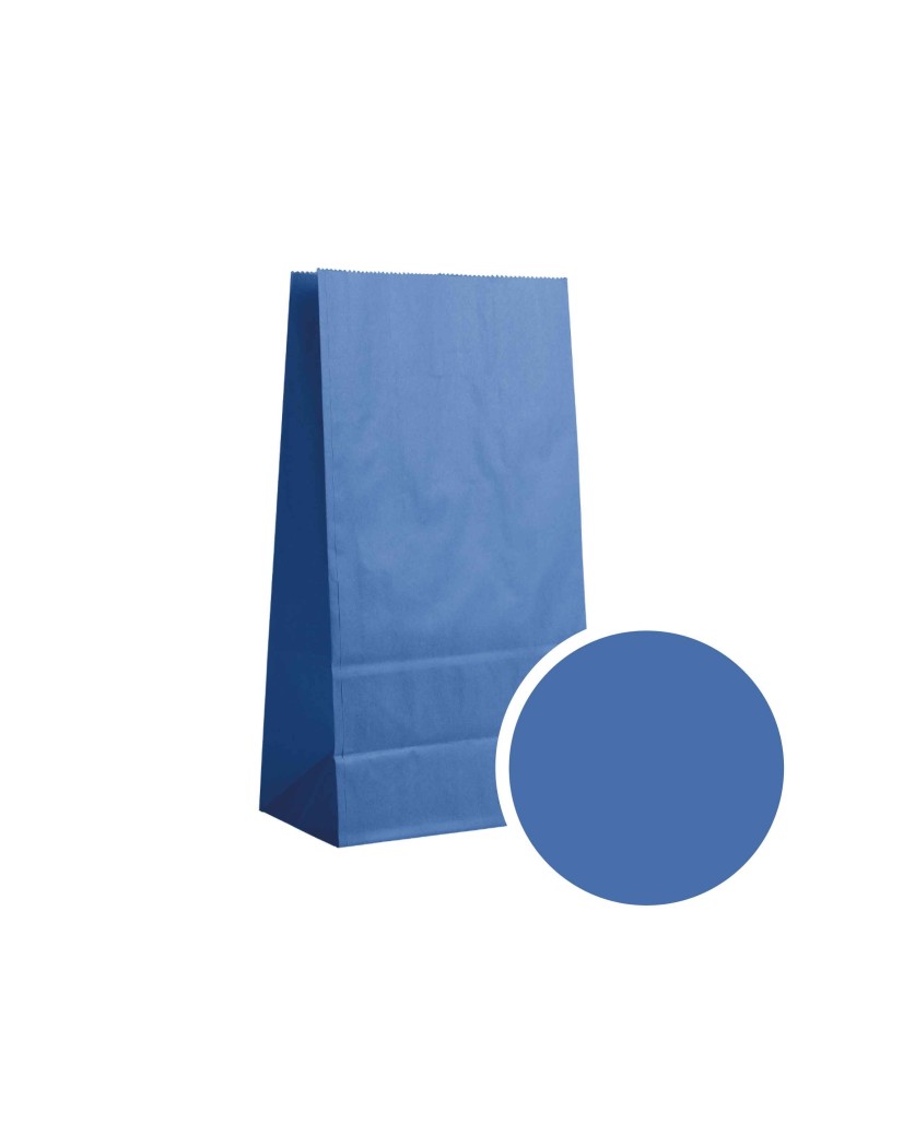 Paper Bag - Electric Blue M