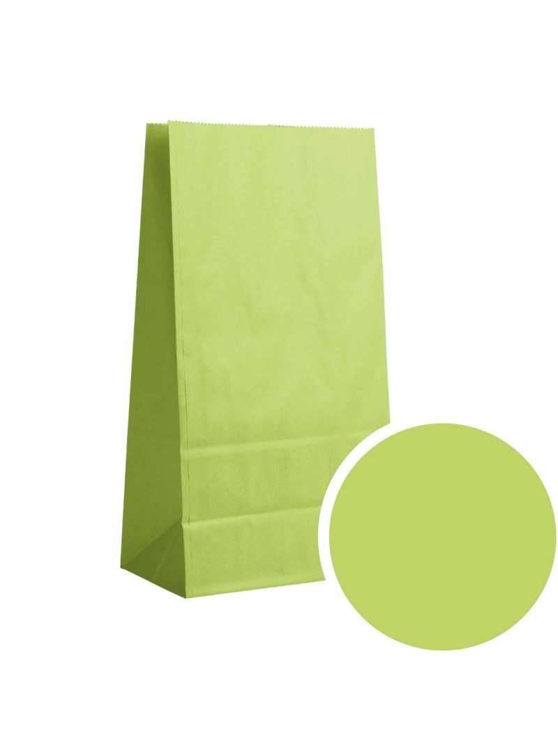 Papieren Tas - Appelgroen M