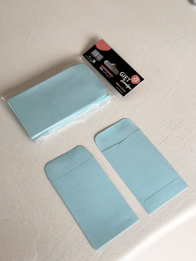 Sobre para regalo – Azul cielo XS