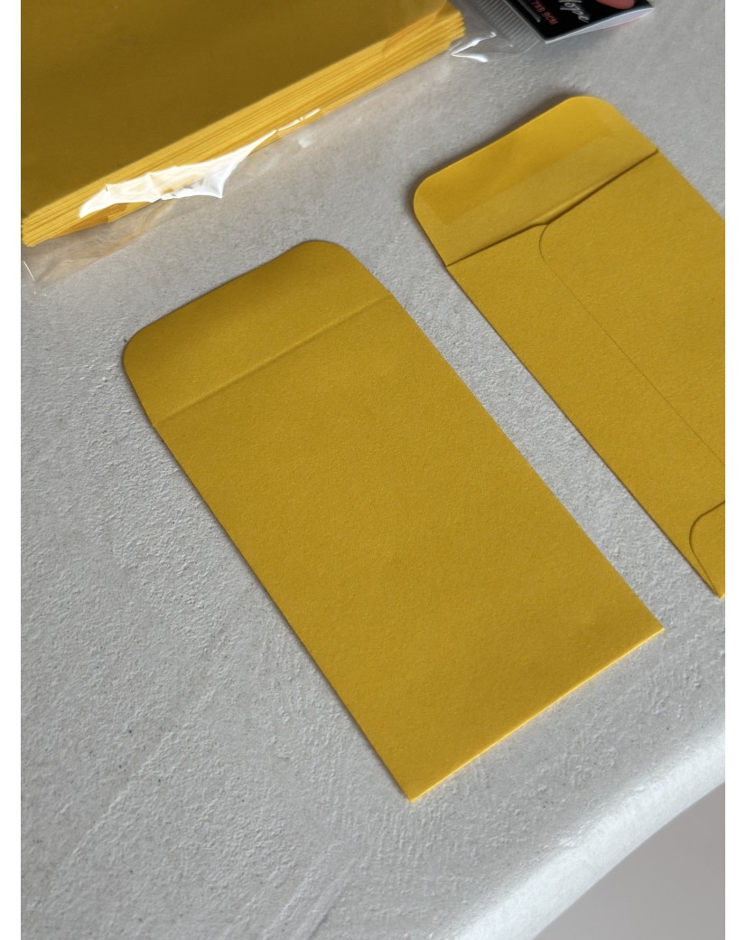 Gift Envelope - Jaune foncé XS