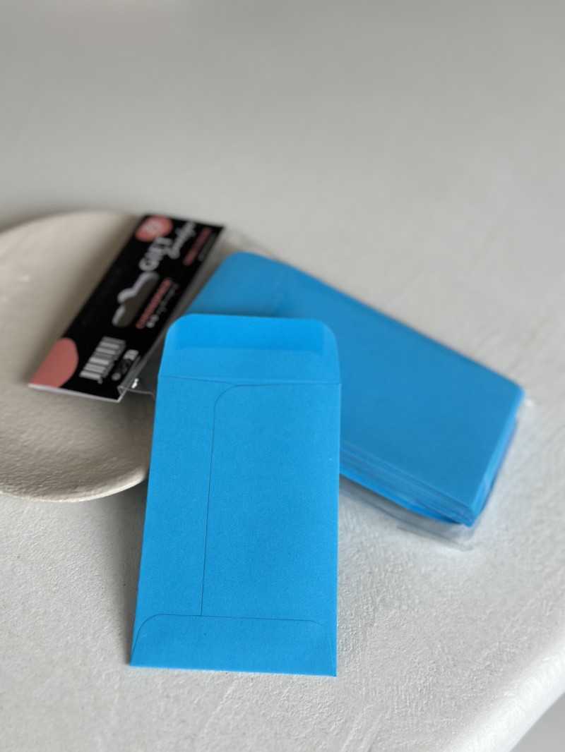 Cadeauenvelop – Blauw XS