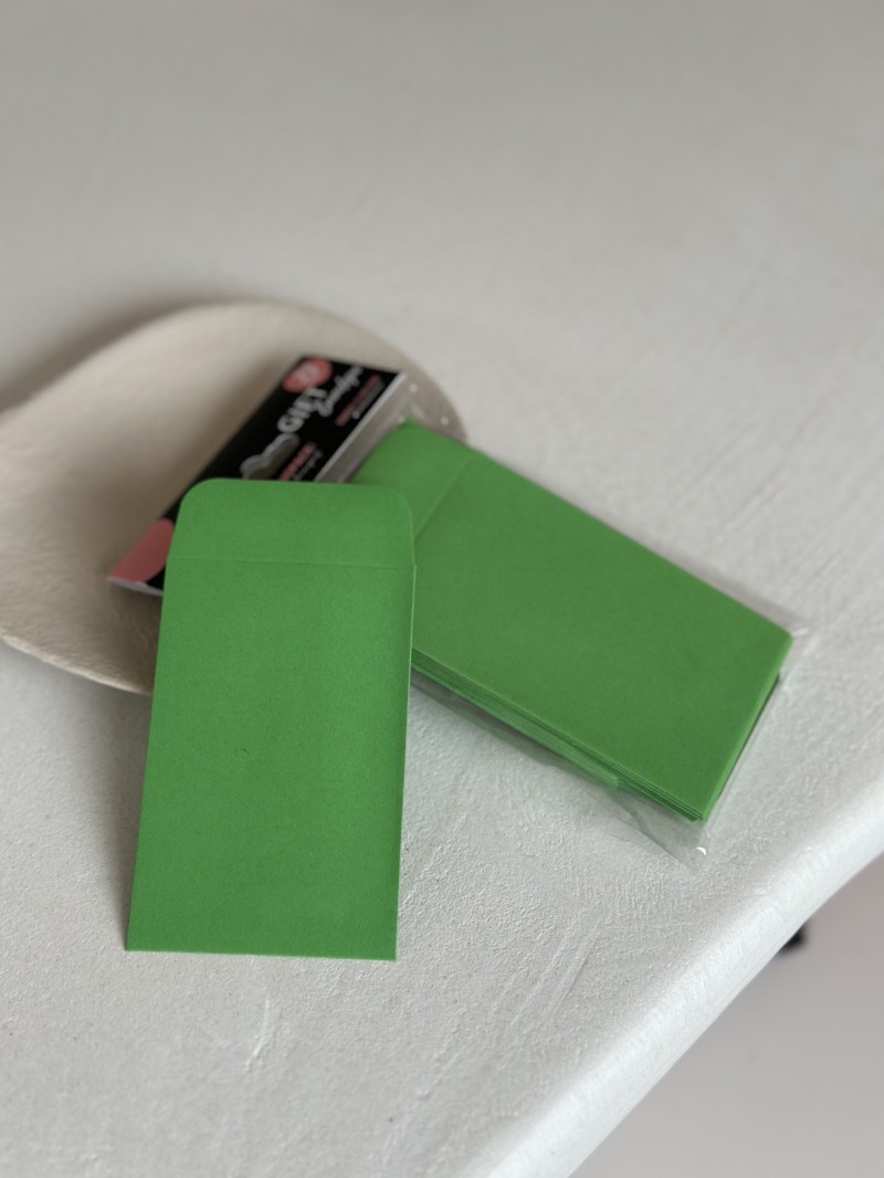 Gift Envelope - Vert sapin XS