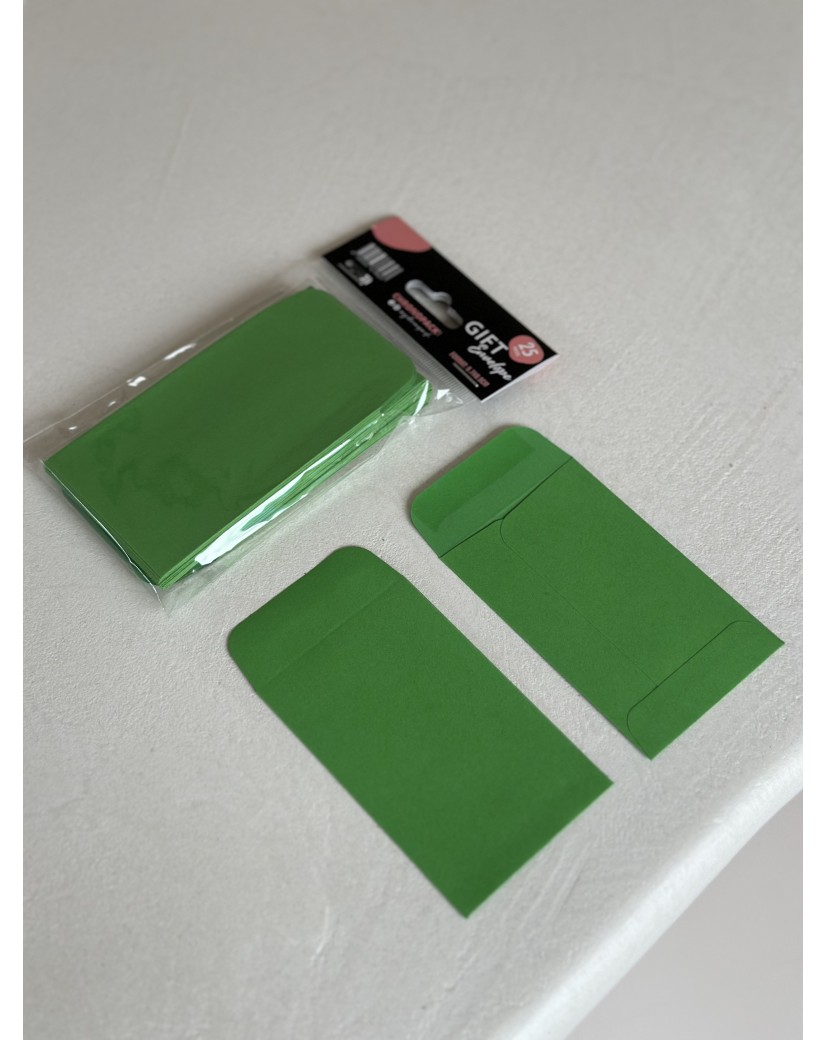 Gift Envelope - Vert sapin XS
