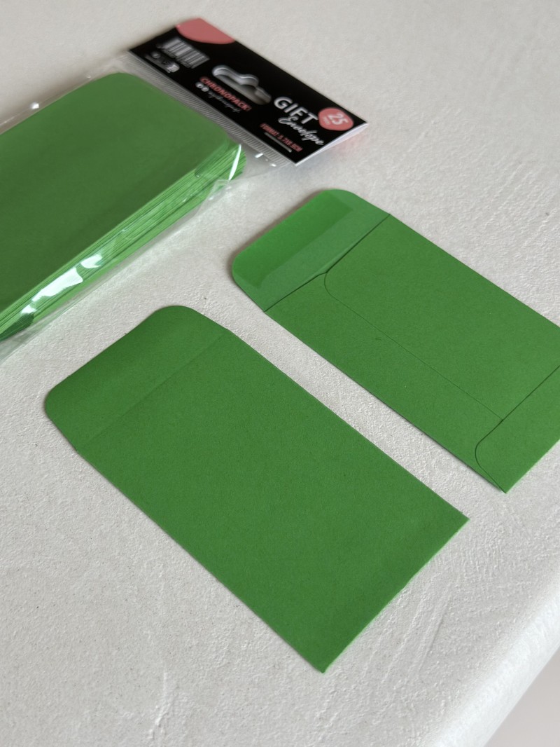 Gift Envelope - Vert sapin XS