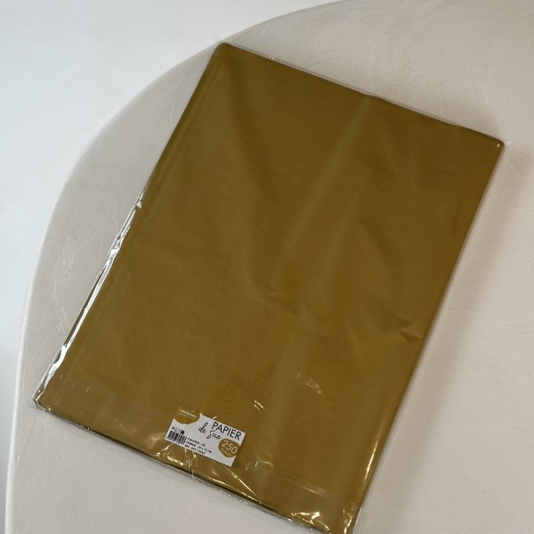 Papier de soie - Doré l Meilleur qualité & prix du marché