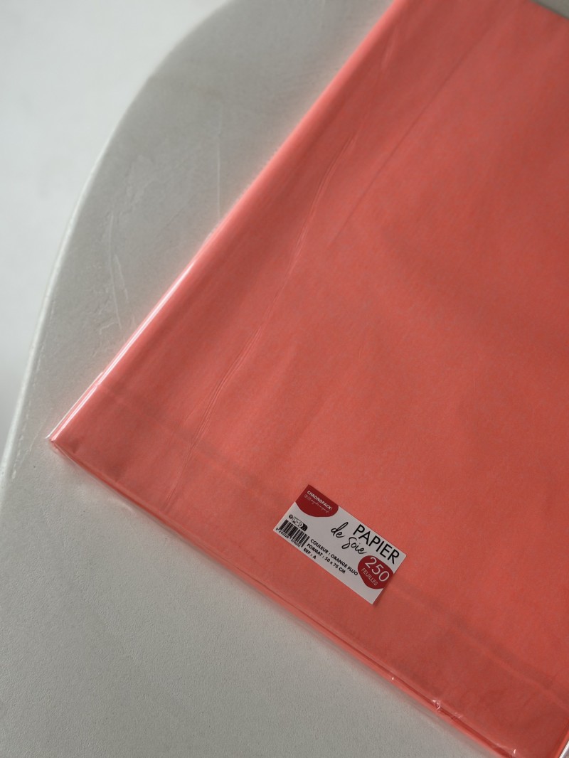 Zijdepapier – Fluo Oranje