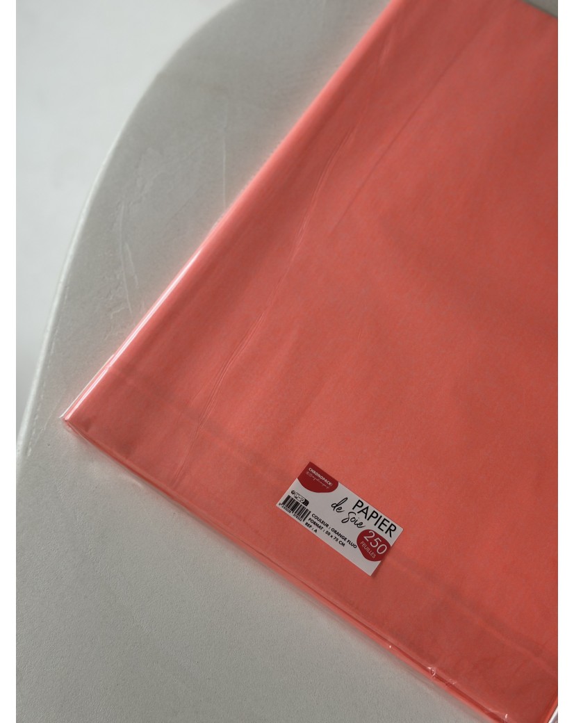 Zijdepapier – Fluo Oranje