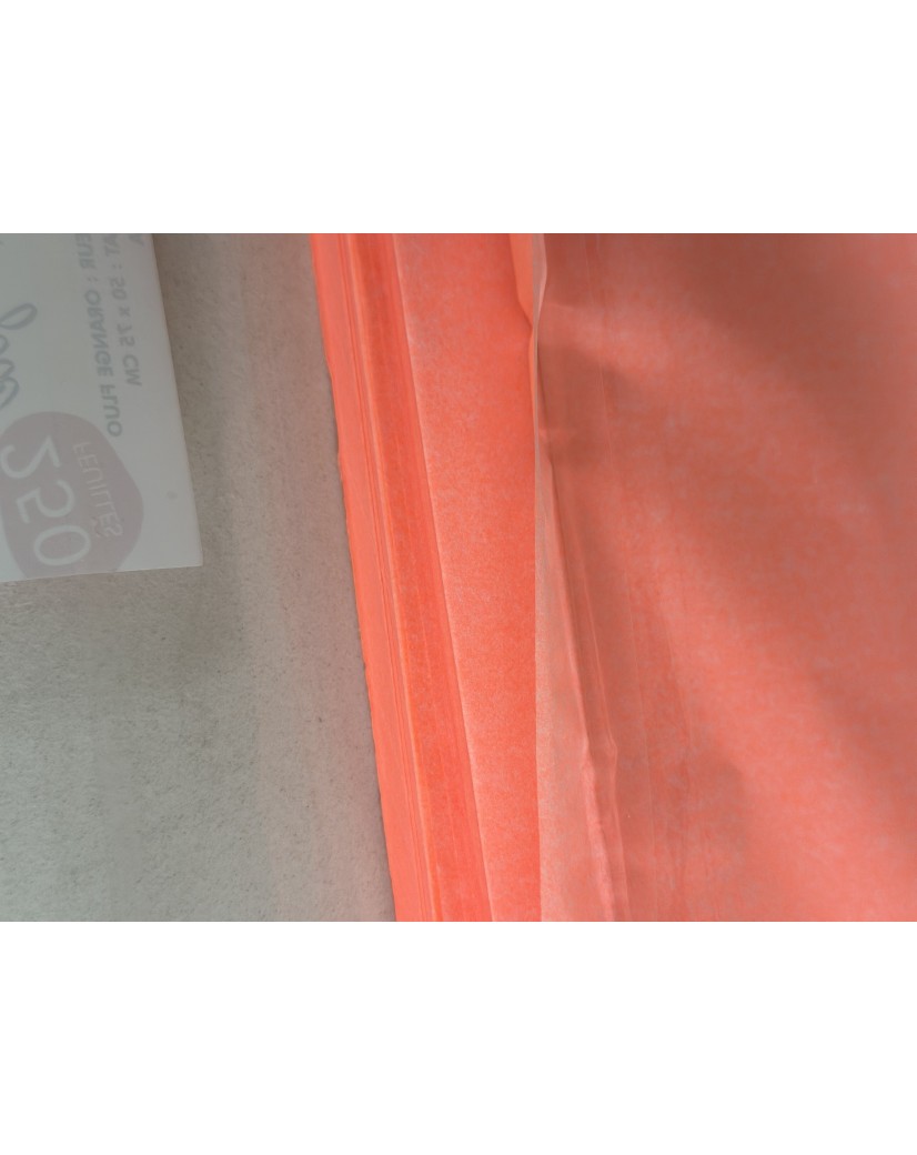 Zijdepapier – Fluo Oranje