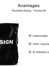 Eshop Pouch - Black M