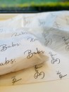 Papel de seda - Blanco personalizado