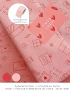 Tissue Paper - White personalized