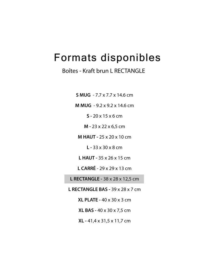 Boîte d'envoi personnalisable 38x28x12,5cm | Chronopack