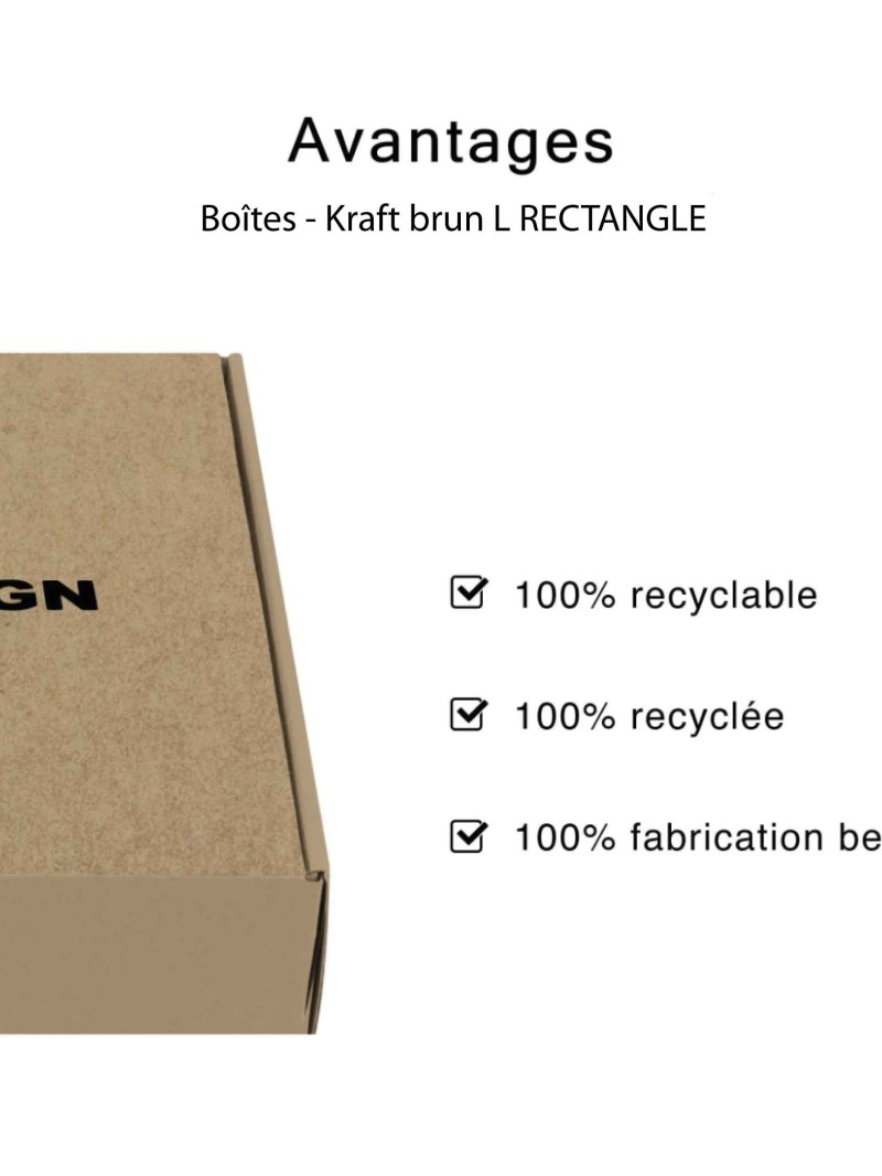 Boîte d'envoi personnalisable 38x28x12,5cm | Chronopack
