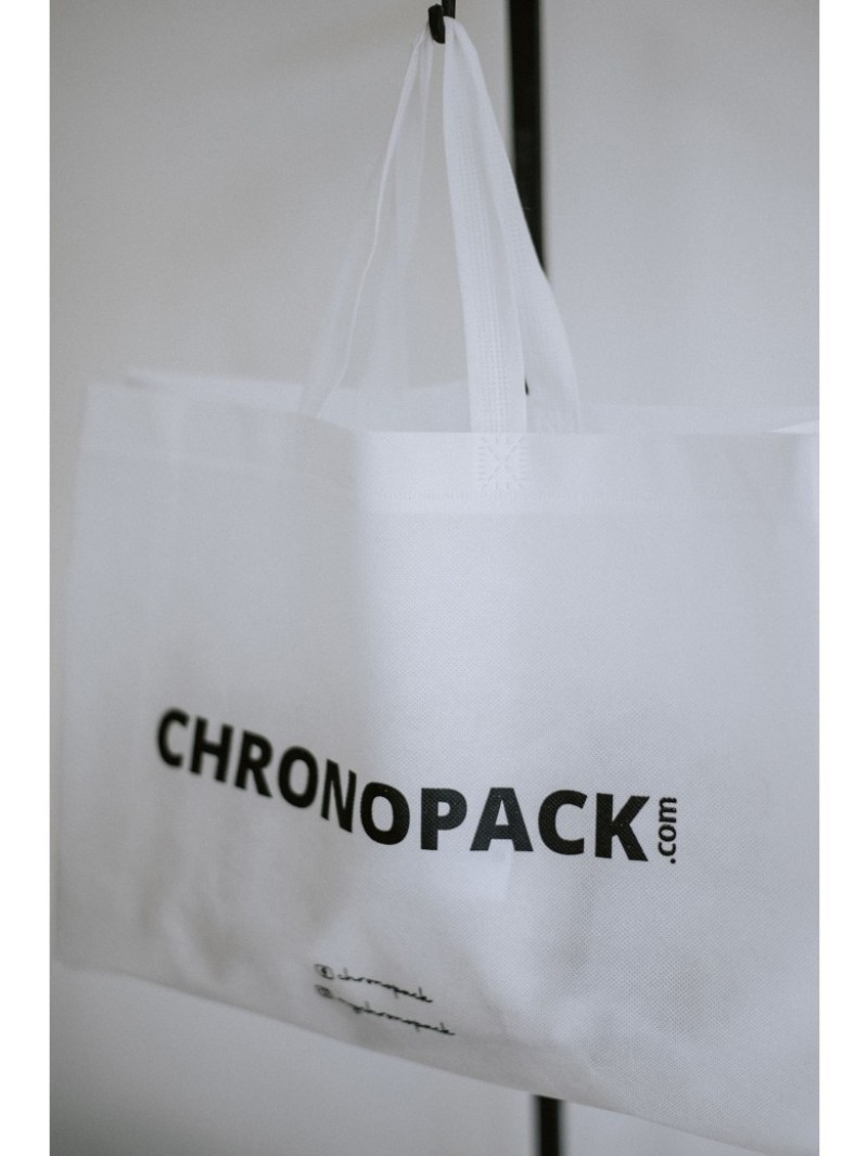 Sac tissu noir personnalisé pas cher et respectueux de l'environnement