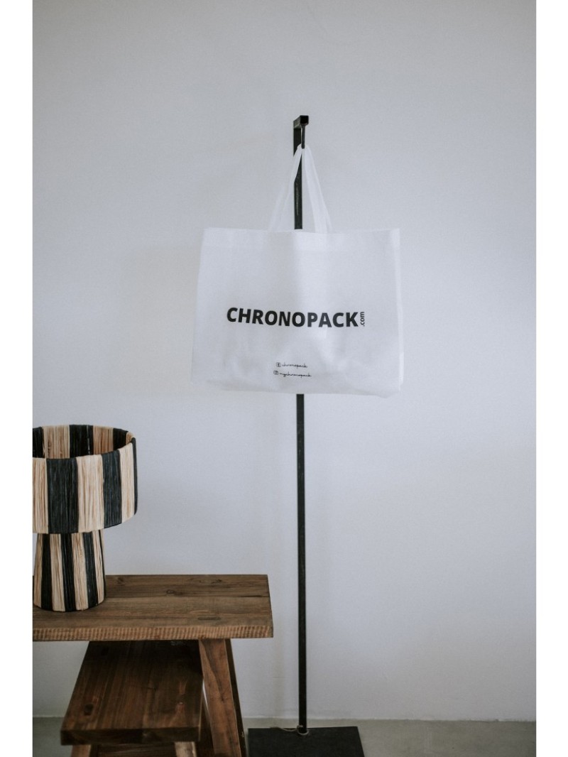 Sac tissu noir personnalisé pas cher et respectueux de l'environnement
