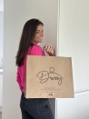 Kraft bag L Black Handles – Your Logo Will Fit Right In