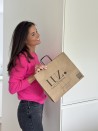 Bolsa kraft M Horizontal Asas Negras – Sencilla Y Personalizable