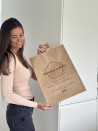 Kraft Bag L Flat Handles – Big Format, Big Branding Potential