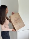 Bolsa Kraft L Asas Planas – Gran Formato Y Máxima Visibilidad
