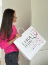 White kraft bag L Horizontal – Large, Practical & Customizable