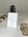 Moonpack Sac poignées torsadées blanc XS