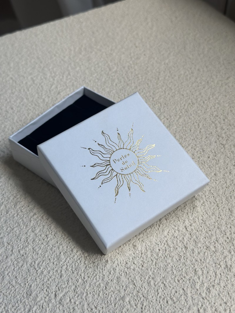 Juwelendoosje – Ringen of oorbellen – Wit