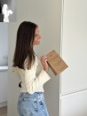 Geschenktüte - PRESTIGE – KRAFT S (12x8x20cm)