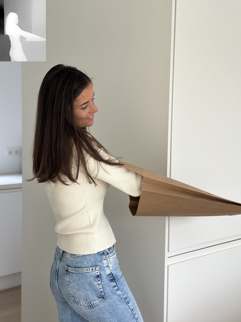Extra starker wiederverschließbarer Kraftpapier-Versandbeutel Mango M (30x7x45,5cm)