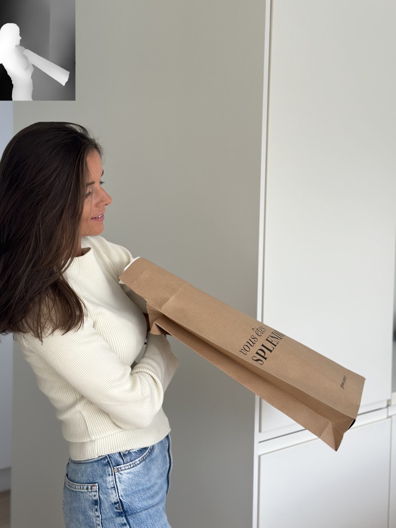 ONSCHEURBARE MAILERBAG - KRAFT M (32X8X43CM)