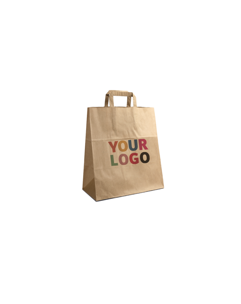 Sac Kraft M Poignées Plates – Taille Idéale, Impact Assuré