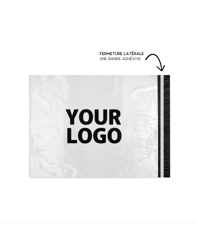 ECO POLYMAILER - WIT S (25x35cm)
