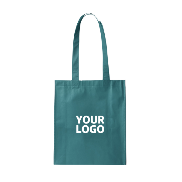 TOTEBAG "PARIJS" PETROL (38x42 cm)