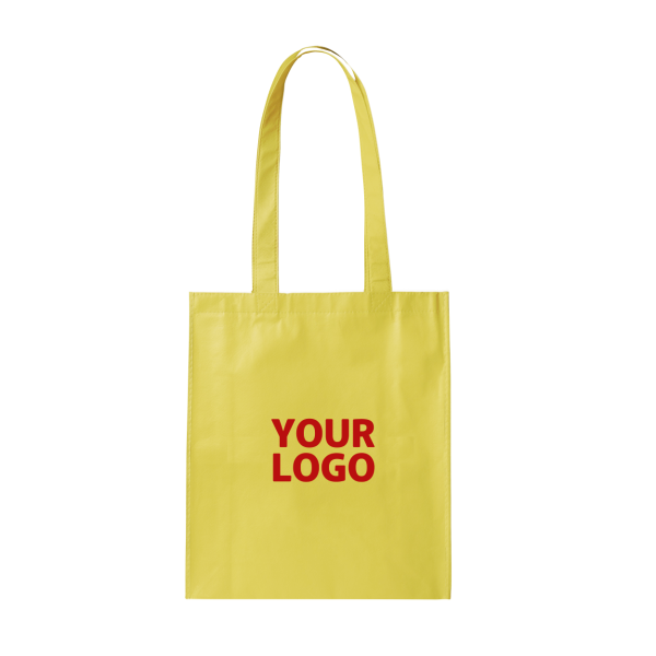 TOTEBAG "PARIJS" GEEL (38x42 cm)