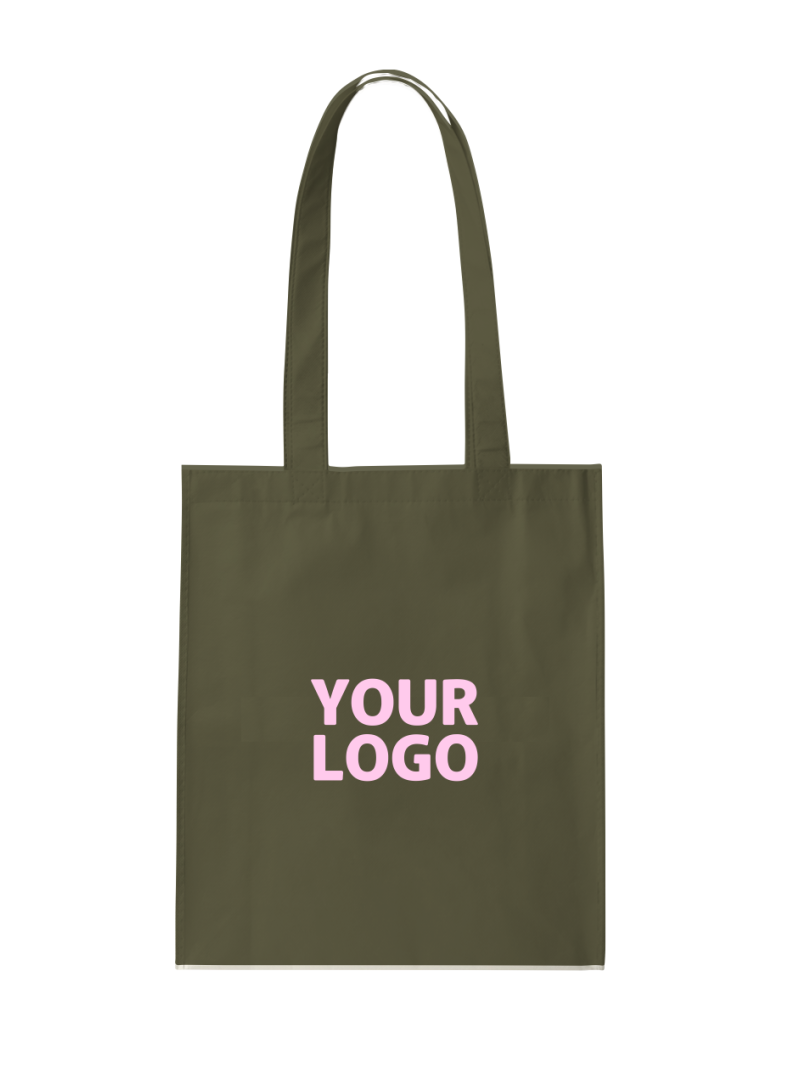 TOTEBAG "PARIJS" KAKI (38X42CM)