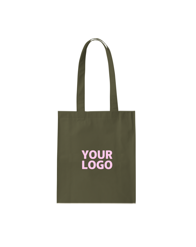 TOTEBAG "PARIJS" KAKI (38X42CM)