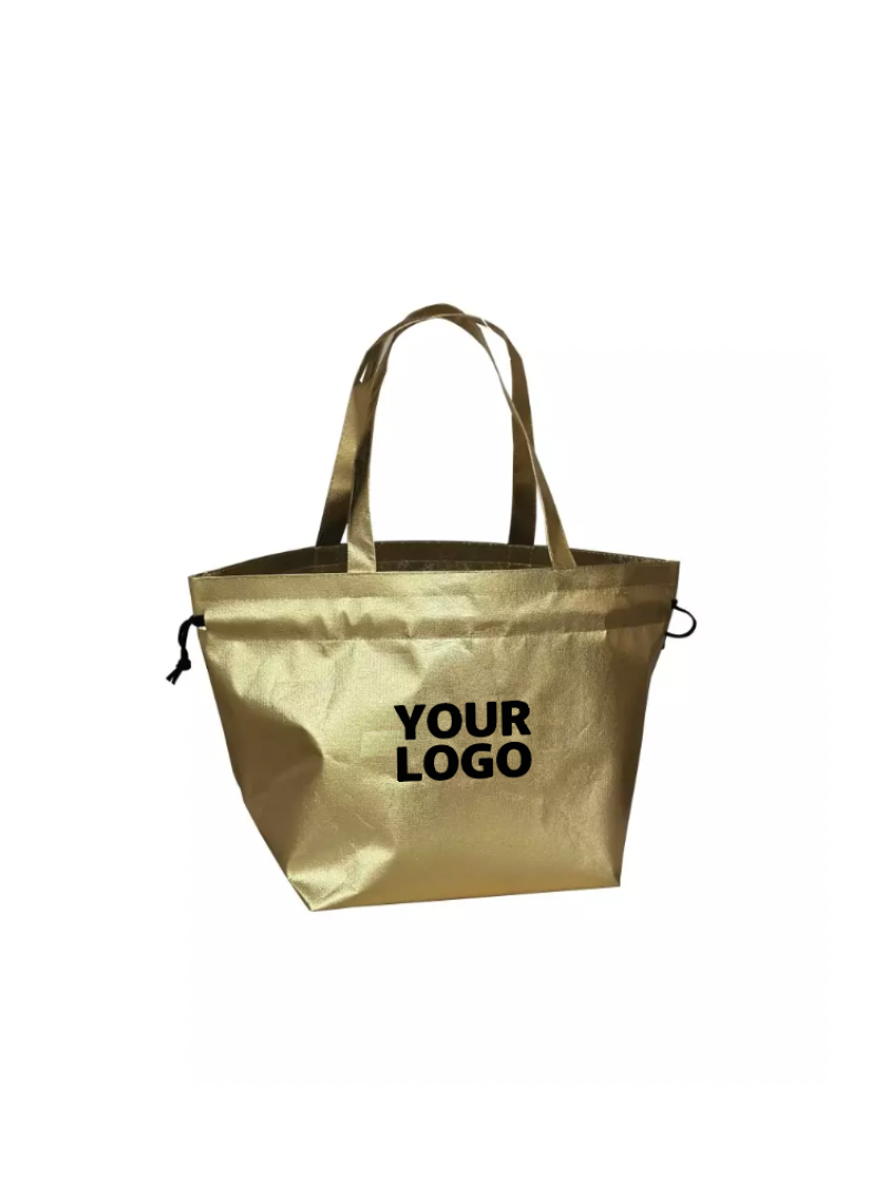 DRAAGTAS "NICE" GOUD – M (40x14x30 cm)
