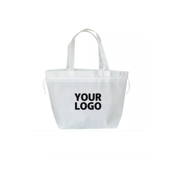 Sac Non Tissé Personnalisé Blanc – Cabas Publicitaire modèle Nice L