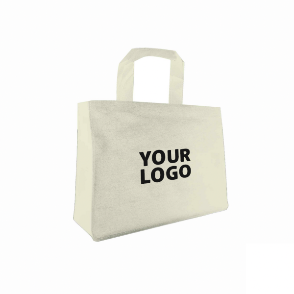 NONWOVEN DRAAGTAS "LYON" - BEIGE XL (55X14X40CM)